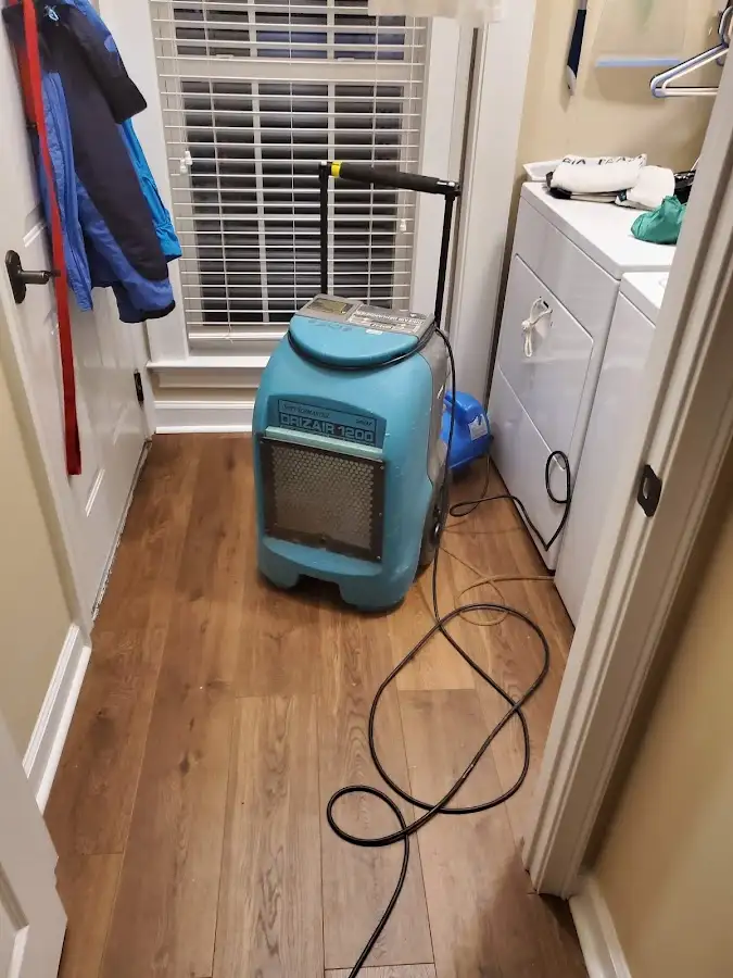 Commercial dehumidifier deployed for Crawl Space Restoration in Beverly Hills