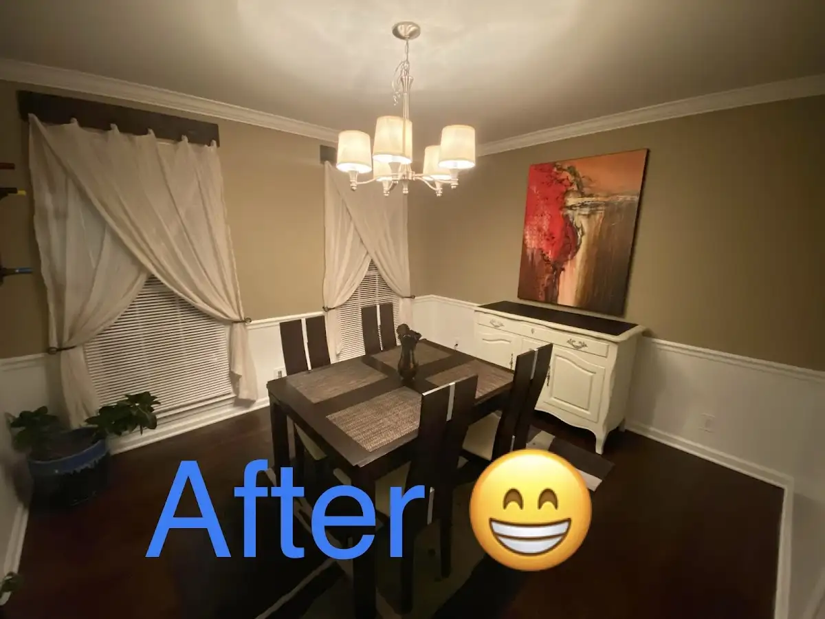 Professional dining room restoration after water damage in Beverly Hills